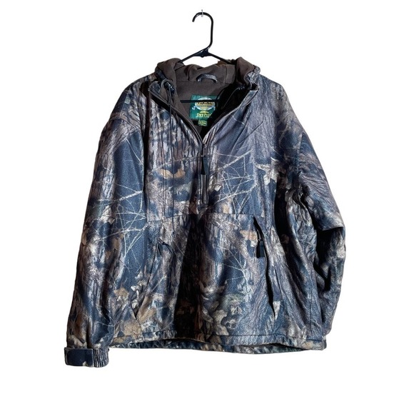Cabela's Dry-Plus lined camo pull over w/hood and pockets. XL reallywarm-heavy - Picture 1 of 3